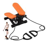 Lixada Stepper Swing,Mini Stepper pour l'exercice à la Maison avec Bandes de résistance, capacité d'affichage LCD de 100kg