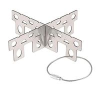 Lixada Support de réchaud à alcool en titane pour camping