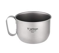 Lixada Tasse à café 500 ml en titane pour camping, randonnée, randonnée