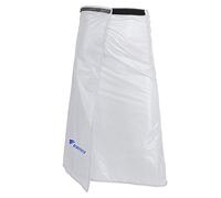 Lixada Ultra Léger Jupe De Pluie Imperméable Kilt Imperméable Pantalon De Pluie (Blanc)