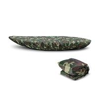 Lixada Universel Kayak Couverture Imperméable et Anti-UV Bouchon Anti-poussière pour Canoë, Camouflage 3, 3.5m