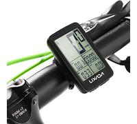 Lixada USB Rechargeable sans Fil vélo vélo Ordinateur Compteur de Vitesse de vélo odomètre avec Support de Montage d'ordinateur