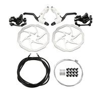 Lixada VTT Vélo Disque Gauche/Droite Kit de Frein Main, Frein Levier/Shifter/Dérailleur Câble/Shift Ensemble/Fil Intérieur (Type1)