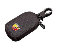 LIXIASM Housse de clés Voiture pour Abarth 595 2019, Étui de Protection pour Clés de Voiture en Cuir Porte-clés de Voiture,B