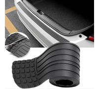 LIXIASM Protecteur Pare-Chocs Arrière pour VW T5 T6 T6.1 California Multivan Transporter T7 Multivan, Protecteur Porte Coffre en Caoutchouc Anti-Rayures Accessoires de Voiture,A