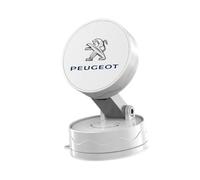 LIXIASM Support Magnétique Voiture pour Peugeot e-Rifter 2021, Aimant Puissant Support à Adsorption sous Vide Support Téléphone Voiture Rotation 360°,White