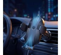 LIXINSHUNXIN Support Téléphone Voiture pour Porsche 911 Carrera 2013-2022 | Crochet Métallique, Verrouillage Par Gravité, Silicone Épais, Rotation À 360 Degrés