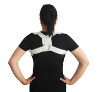 Lixinsunbu Ceinture de redressement de la posture pour hommes et femmes, ceinture de compression réglable pour le haut du dos, la cyphose, la scoliose, la bosse, la clavicule et les fractures(Small)