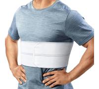 Lixinsunbu Ceinture de soutien pour côtes cassées et abdominale pour le dos, ceinture de compression thoracique pour costochondrite pour côtes contusionnées, fracturées ou disloquées, protection pour