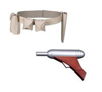 Lixinya Ceinture princesse Holster Cosplay Outfit Blaster Accessoires Prop Waistpack Costumes d'Halloween Carnaval Suit Cosplay pour adulte femme