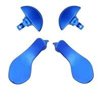 LiXiongBao 4PCS Paddle Arrière en Métal pour PS5 DualSense Edge Controller, Pièces interchangeables pour PS5 DualSense Edge Wireless Controller (Bleu)