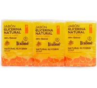 Lixoné Glicerina Natural Jabón Piel Sensible 3 X 125G