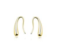 LIXSAZSE 1 paire femmes boucles d'oreilles élégant anniversaire crochet oreille goujons bijoux petite amie fille personnalisé cadeau accessoires, Argent