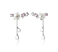 LIXSAZSE 1 paire femmes boucles d'oreilles mariée mariage anniversaire fiançailles esthétique oreille goujons femme bijoux cadeau personnalisé