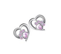 LIXSAZSE 1 paire femmes boucles d'oreilles Portable fête Banquet filles conception Simple Adorable doux boucle d'oreille dames bijoux cadeau, Rose