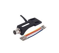 LIXSAZSE 1 Set Tourne-Disque Headshell Mount Remplacement Phonographe Head Holder Stylet Lead Wire pour Cartouches Professionnelles Technics Bracket