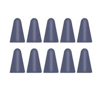 LIXSAZSE 10 pièces Capuchons de Plume Anti-dérapant Professionnel résistant pour aux Rayures Silicone écran Tactile Stylo Pointe étui Couverture Haute sensibilité, Gary