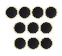 LIXSAZSE 10 pièces Patch Anti-crevaison Patchs de pneus décalcomanie sans Colle kit d'outils de réparation séchage Plat intérieur Montagne extérieur résistant à l'usure, Type 2