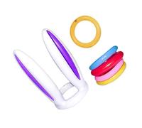 LIXSAZSE 2 pièces Oreilles de Lapin Jouets Jouet Gonflable Enfants faveur Jeux Accessoire Oreille Chapeau Jouant pâques pour Enfants Cadeau Facile