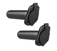 LIXSAZSE 2 pièces PC ABC Porte-Canne à pêche détachable 30 degrés pôle Support de Fixation extérieur mer Bateau Kayak Support avec vis