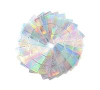 LIXSAZSE 26 feuilles Nail Art modèle autocollant débutants manucure accessoire dames auto-adhésif pochoir autocollants accessoires