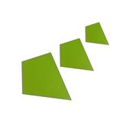 LIXSAZSE 3 pièces/Ensemble modèle de Quilting Portable Couleur Unie Bricolage Remplacement ménage Tailleur Tricot Couture Artisanat Pochoir