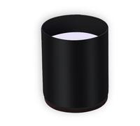 LIXSAZSE 4 pièces Rond Bureau Jambe Risers canapé Tabouret Pied élévateur Hauteur Ascenseur Blocs Chambre Salon Meubles amélioration, Le Noir