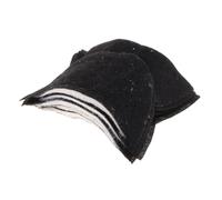 LIXSAZSE 5 paires de coussinets d'épaule en éponge pour costumes en coton tendance, pour la couture et les loisirs créatifs, Noir, 1.2 cm