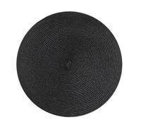 LIXSAZSE 6 Pack/lot Tapis de Table Rond décor de Salle à Manger avec napperons résistants à la Chaleur PP Tapis Table noël Ensemble 6 Verts, Un, 38 cm