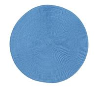 LIXSAZSE 6 Pack/lot Tapis de Table Rond décor de Salle à Manger avec napperons résistants à la Chaleur PP Tapis Table noël Ensemble 6 Verts, E, 38 cm