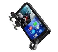 LIXSAZSE ABS Moto 6,25 Pouces enregistreur à écran Tactile DVR Dash Cam Double caméra et arrière 1080P Prise en Charge/Android Auto Prise en Charge téléphone APP WiFi vidéo écran Tactile