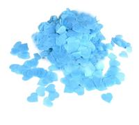 LIXSAZSE Amour coeurs confettis petit ornement de mariage lancer léger ballon remplissage papier fiançailles mariage douche fête, Bleu ciel