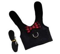 LIXSAZSE Animaux Harnais Multi-Tailles Tissu Maille Gilets Accessoires pour Animaux de Compagnie Jardins de pelouse