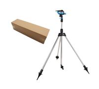 LIXSAZSE Arroseur à Bras Rotatif Durable pour Une Irrigation Efficace et Une Couverture Uniforme Arroseur à Interface 4 Points en Acier Inoxydable