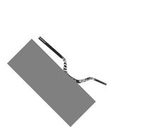 LIXSAZSE Atteignez de nouveaux sommets de performance avec ce guidon extra long pour VTT descente BMX, style polonais, avec une hauteur guidon 31,8 mm, Noir, 780mm