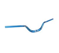 LIXSAZSE Atteignez de nouveaux sommets de performance avec ce guidon extra long pour VTT descente BMX, style polonais, avec une hauteur guidon 31,8 mm, Bleu, 780 mm