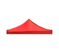LIXSAZSE Auvent en tissu Oxford de première qualité - Large application Performance Durable Gazebo Pavilion Bâche pour toit Bâche de pluie Rouge 3 x 3