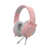 LIXSAZSE AX365 Casque de Jeu Filaire ménage réglable 7.1 Son Surround Casque stéréo Rotatif avec pour Micro Table Bureau d'ordinateur Portable