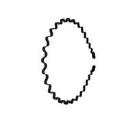 LIXSAZSE Bandeaux pour hommes bandeau ondulé printemps unisexe cheveux cerceau fournitures de Salon modélisation Invisible utilisation quotidienne fêtes anniversaires, Tapez 3