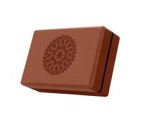 LIXSAZSE Bloc de yoga de soutien, brique d'exercice, accessoire yoga améliorant l'équilibre et la stabilité pendant les exercices, le Pilates, la méditation et les étirements.