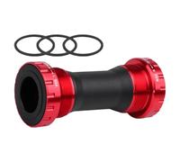 LIXSAZSE Boîtier de pédalier de Rechange en Alliage d'aluminium pour vélo de Route/VTT. Pièces détachées Robustes à Visser. Accessoire de réparation de pédalier.