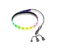 LIXSAZSE Boîtier pour Pc, Bande LED RGB, Transmission à Grande Vitesse et Durable, Large compatibilité, lumières ABS RGB pour Pc, Un