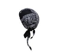 LIXSAZSE Bonnet léger anti-transpiration et coupe-vent, style pirate, séchage, doux, respirant, doublure de casque confortable pour femmes et adultes, idéal pour les sports de, Chapeau de pirate, M