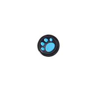 LIXSAZSE Bouchons de bâton de pouce Concave confortable antidérapant utile rehausser la couverture de bâton de pouce de remplacement parfait pour un usage domestique, bleu sur noir