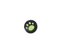 LIXSAZSE Bouchons de bâton de pouce Concave confortable antidérapant utile rehausser la couverture de bâton de pouce de remplacement parfait pour un usage domestique, vert sur noir
