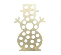 LIXSAZSE Calendrier de l'Avent de Noël en bois pour la reconnaissance des couleurs et des chiffres, ce qui rend les vacances Noël plus magiques. Compte à rebours, JM01724