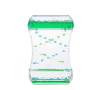 LIXSAZSE Captivez l'attention des enfants avec ce jeu sensoriel à mouvement liquide. Minuteur visuel inclus. Minuteur visuel dynamique pour enfants. Sablier à bulles liquides, tapez+3