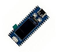 LIXSAZSE Carte de développement WiFi d'interface type-c avec batterie au Lithium chargeant le Module d'affichage LCD de 96 pouces Module RP2040 PCB, RP2040-LCD-0.96