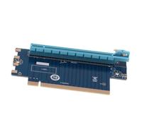 LIXSAZSE Carte d'extension PCIe 16x Haute Performance avec Circuit Haute impédance et Adaptateur à 90° pour des signaux Stables et Une sécurité Accrue.