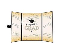 LIXSAZSE Carte postale en carton Unique, signe de remise de diplôme, livre noms pour tous les âges, université en papier, fournir des suggestions la famille, Noir